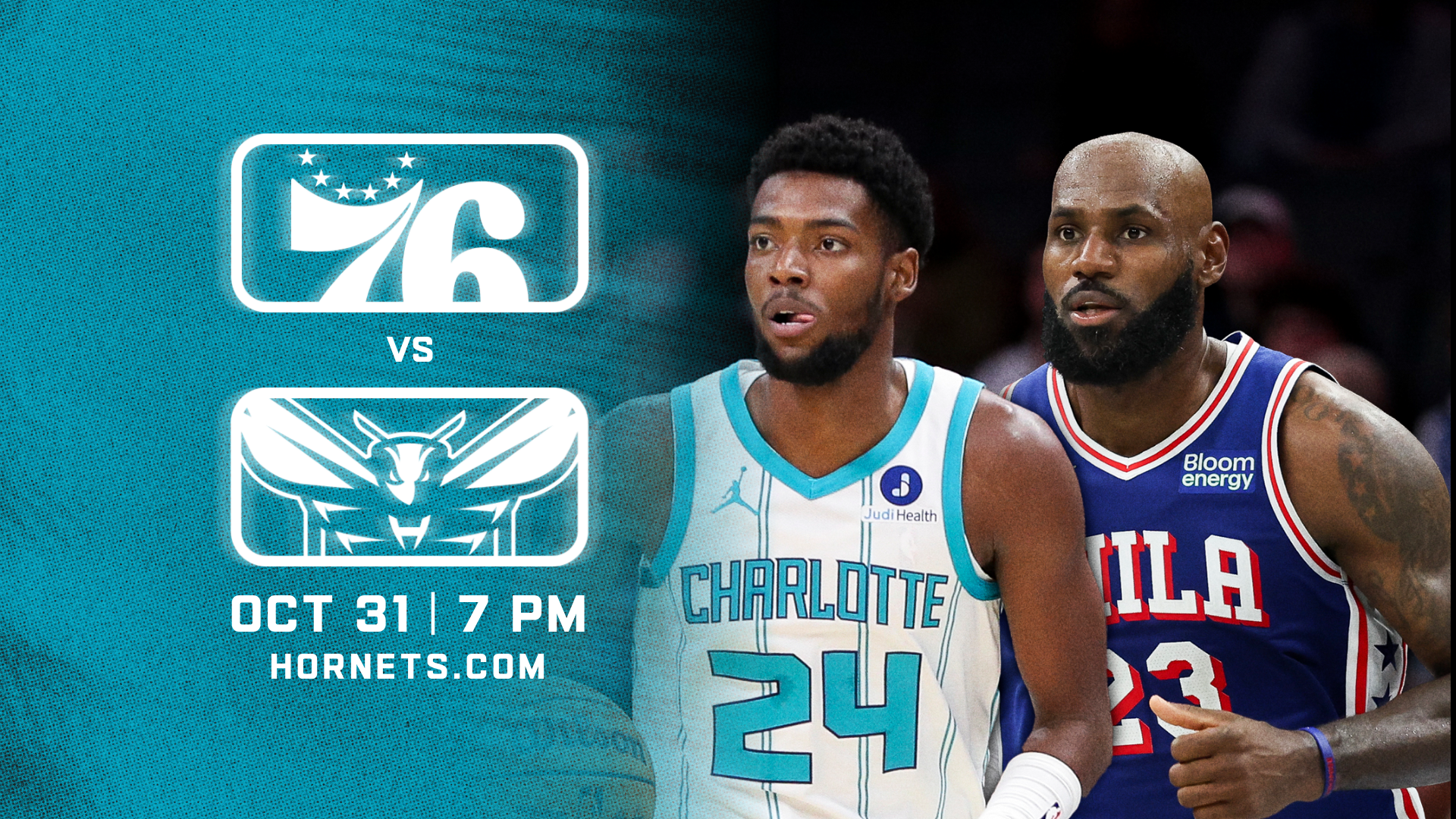 Charlotte Hornets vs Philadelphia 76ers