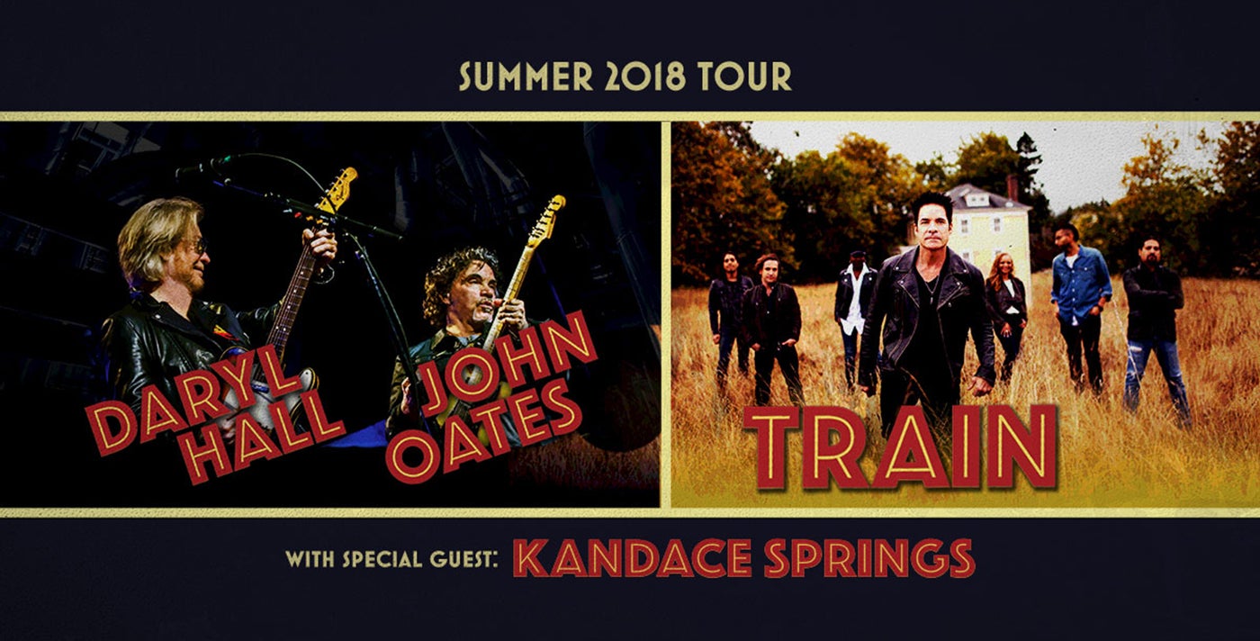 Daryl Hall & John Oates and Train 