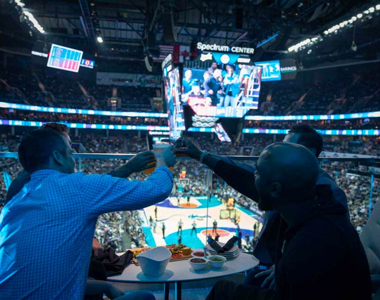 Charlotte Hornets Suite Seating Chart