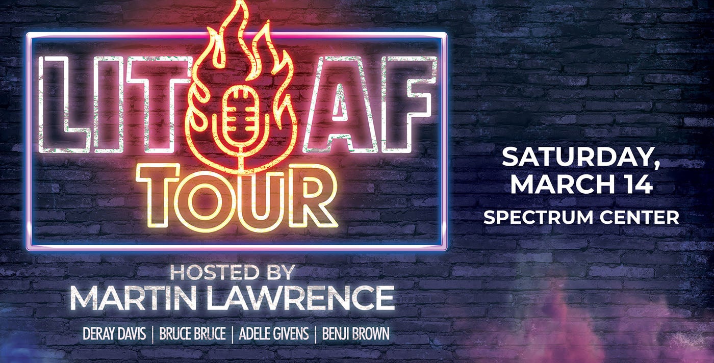 LIT AF Tour: Martin Lawrence Performing & Hosting Live