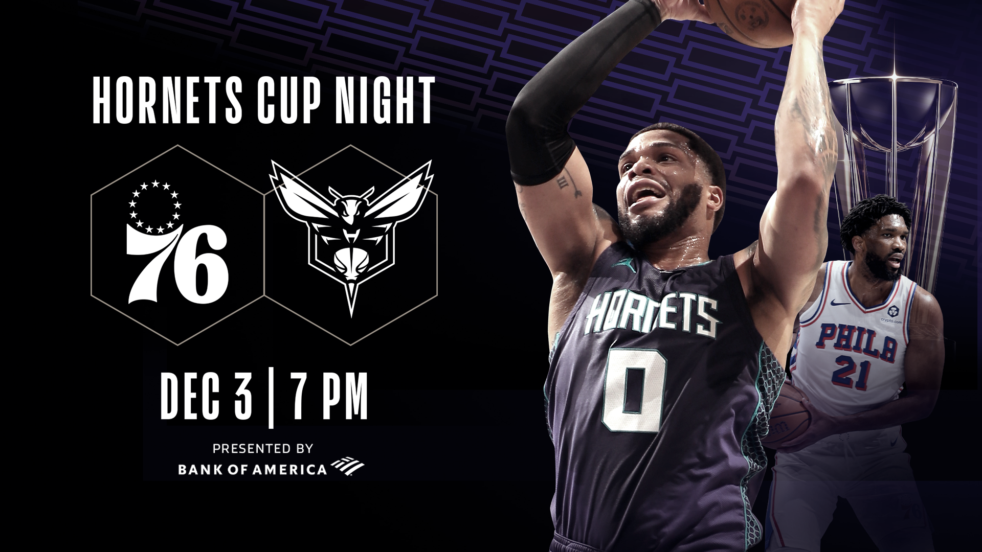 Charlotte Hornets vs Philadelphia 76ers