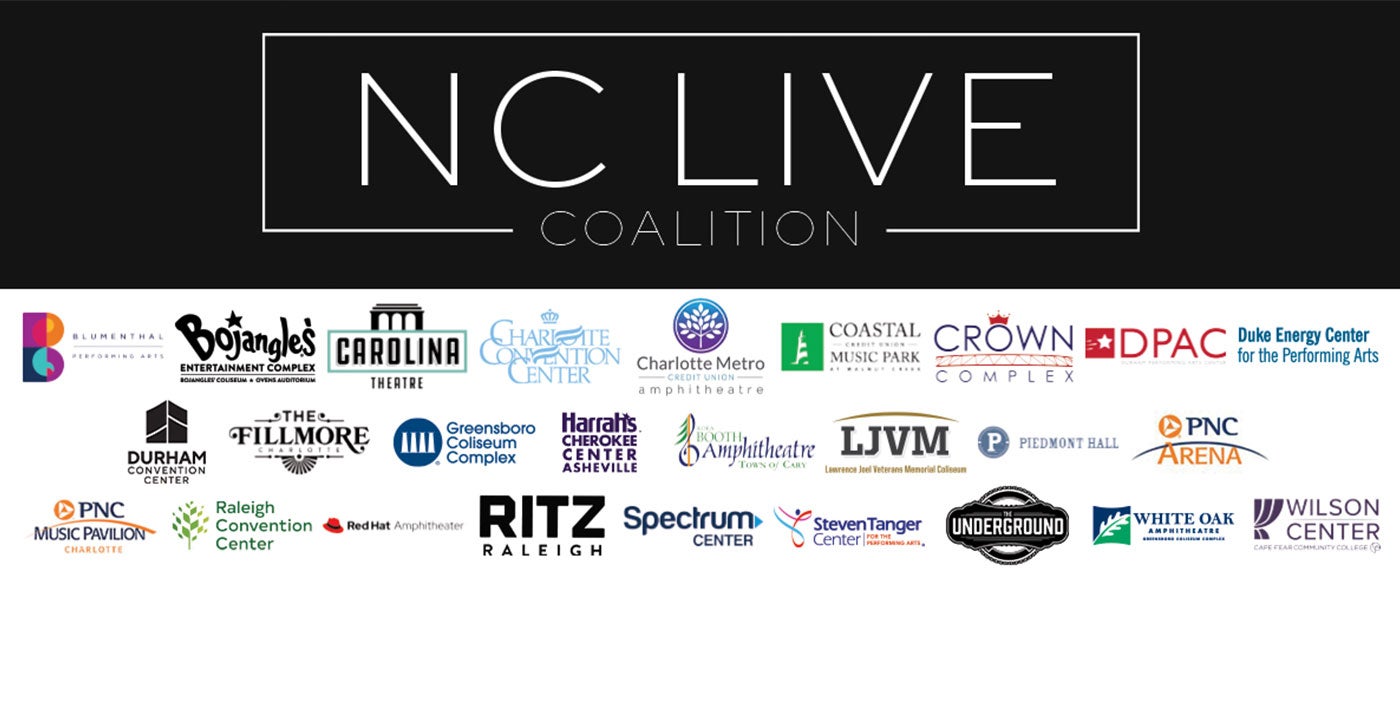 Spectrum Center, NC Live Coalition Moving Forward To Help Bring Live Entertainment Back