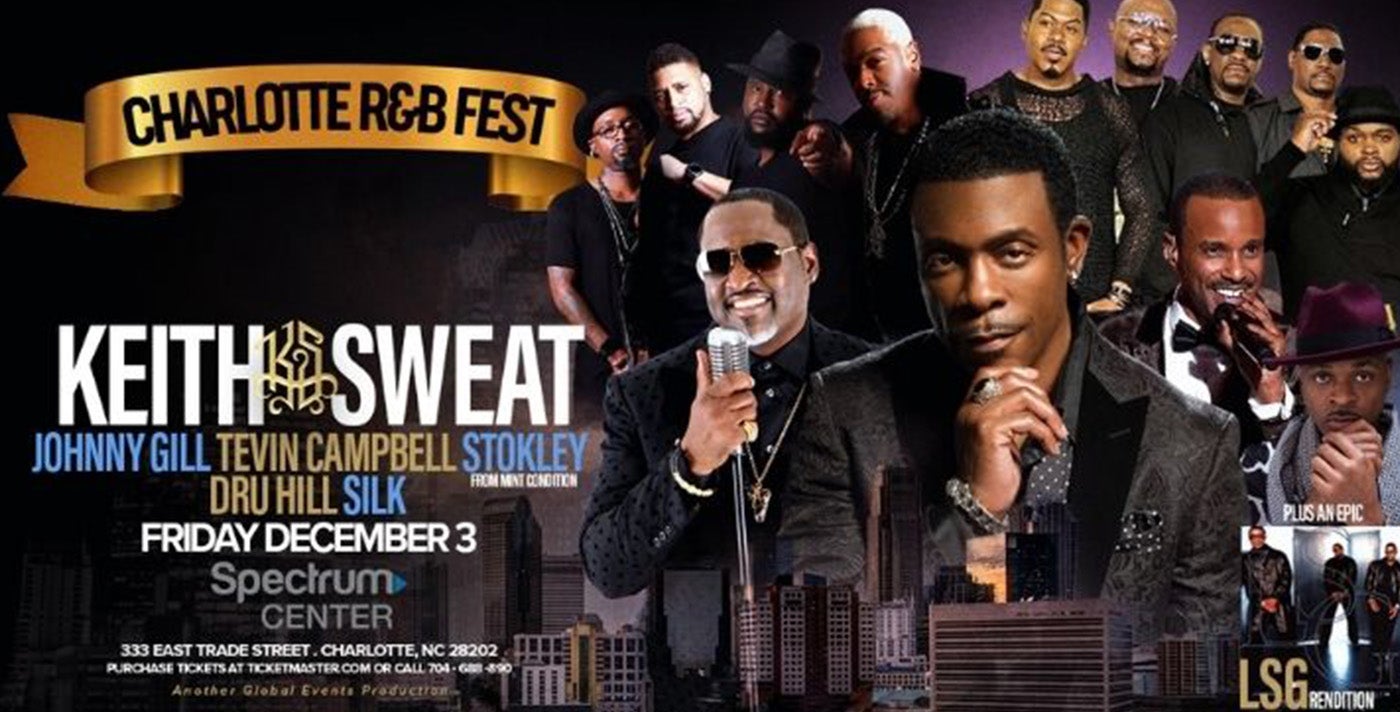 Charlotte R&B Festival Spectrum Center Charlotte