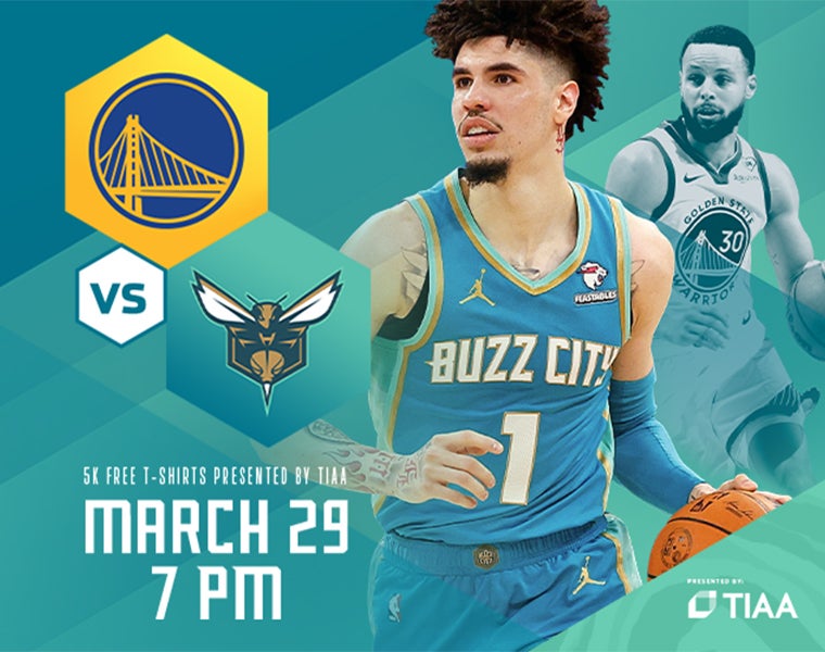 Hornets vs Warriors | Spectrum Center Charlotte