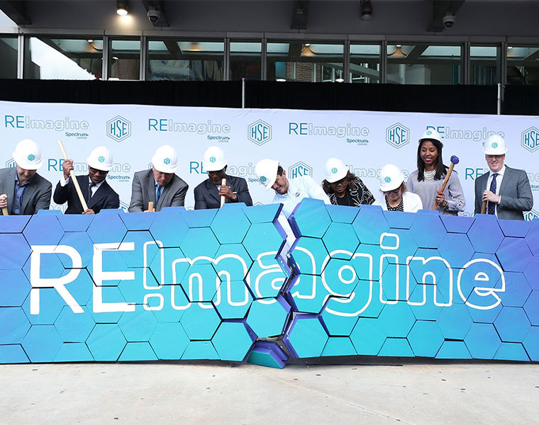 Re!magine Spectrum Center Officially Tips Off