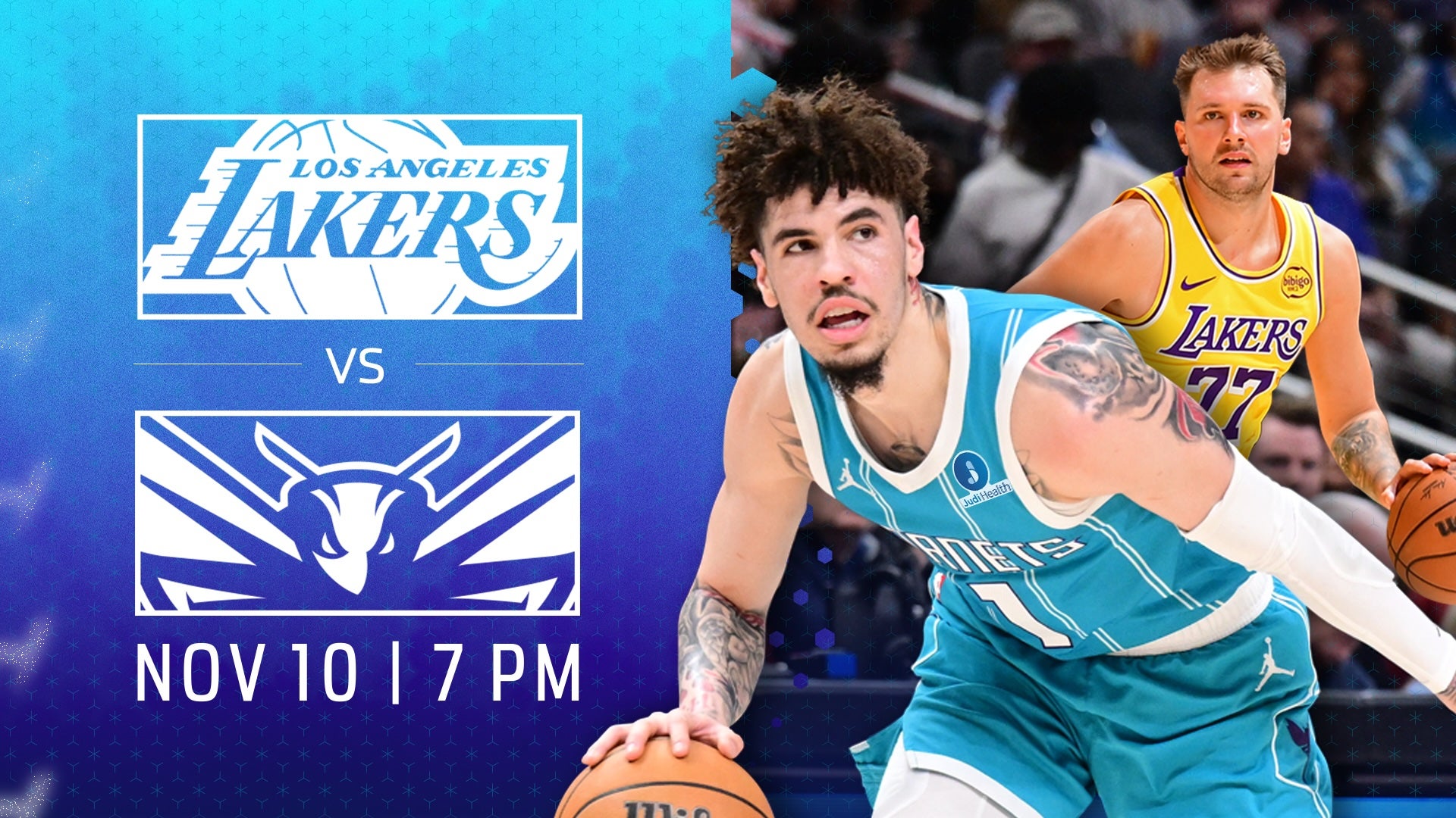 Charlotte Hornets vs Los Angeles Lakers