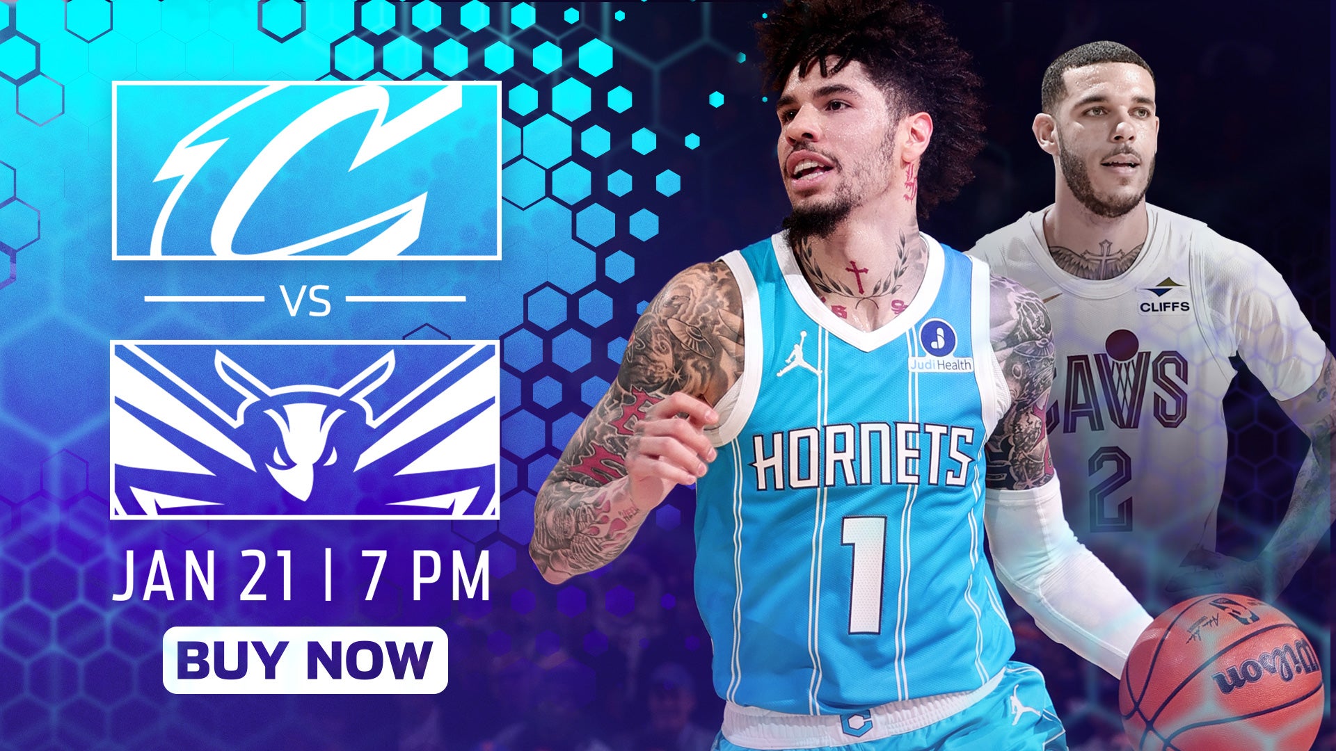 Charlotte Hornets vs Cleveland Cavaliers