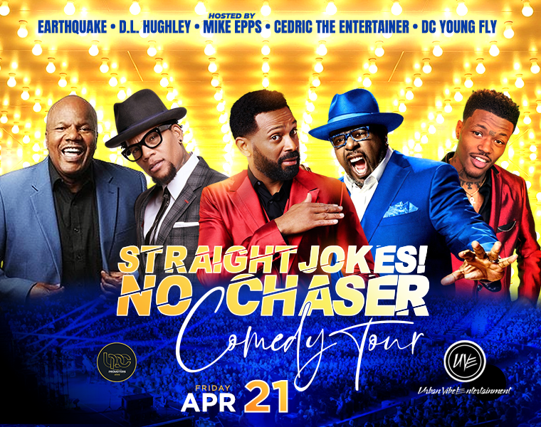 Straight Jokes! No Chaser Comedy Tour Spectrum Center Charlotte