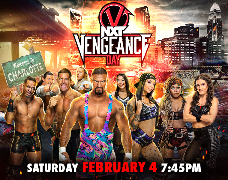 WWE NXT Vengeance Day Spectrum Center Charlotte