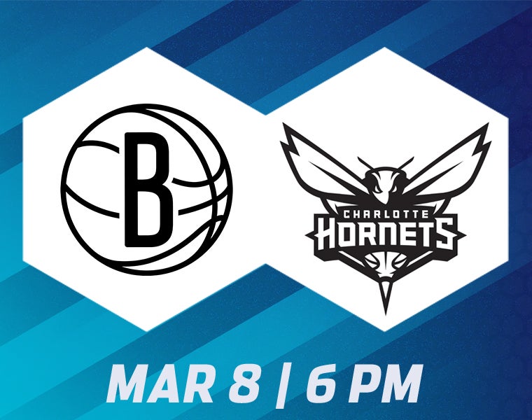 Charlotte Hornets vs Brooklyn Nets | Spectrum Center Charlotte