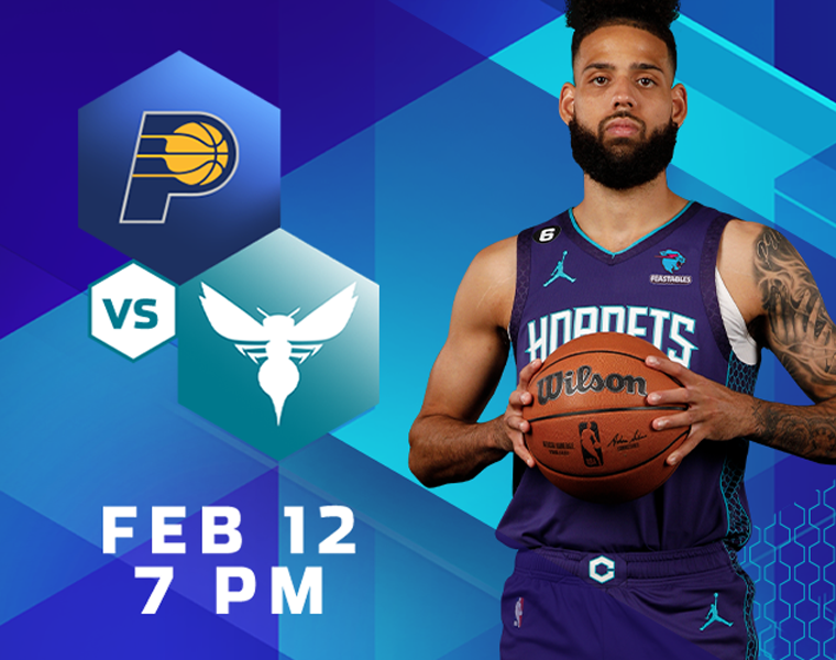 vs Pacers Spectrum Center Charlotte