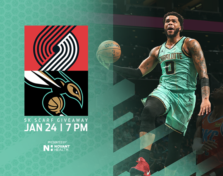 Charlotte Hornets vs Portland Trail Blazers | Spectrum Center Charlotte