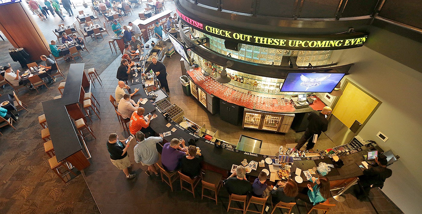 Arena Restaurants Spectrum Center Charlotte