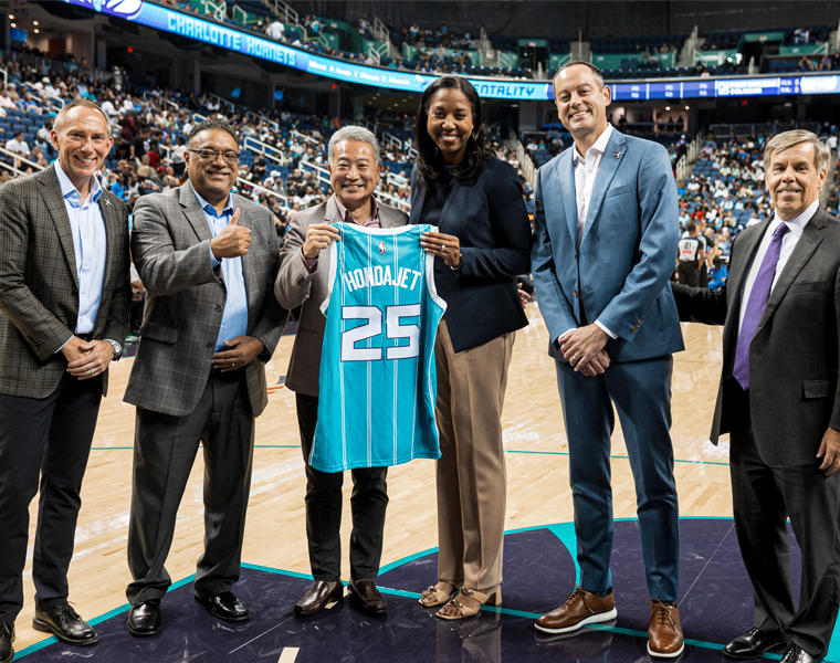 Hornets Sports & Entertainment and Honda Aircraft Company Launch Multi-Faceted Partnership Centered Around Premium Fan Experience