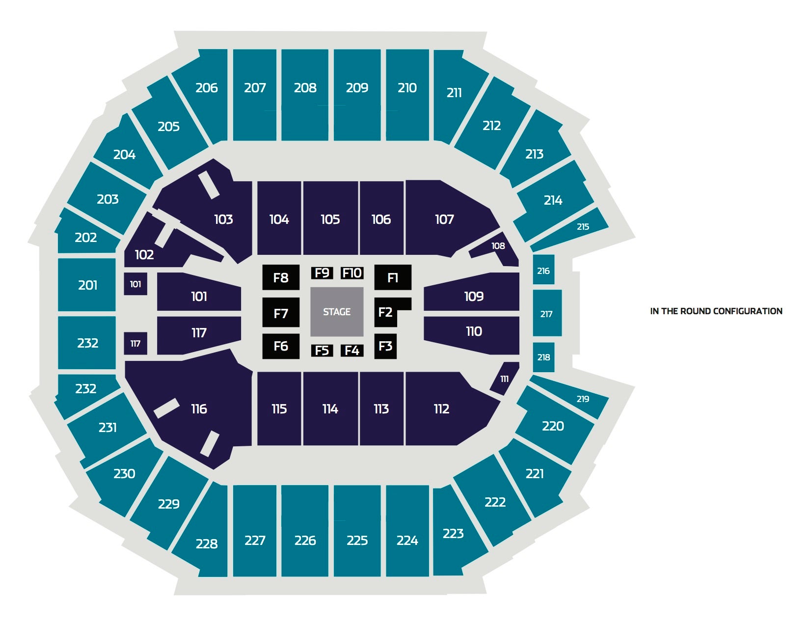 Spectrum Center Ufc Seating Chart