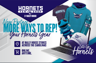 Charlotte Hornets And Rally House Launch Transformative Partnership To Redefine Fan Retail Experience