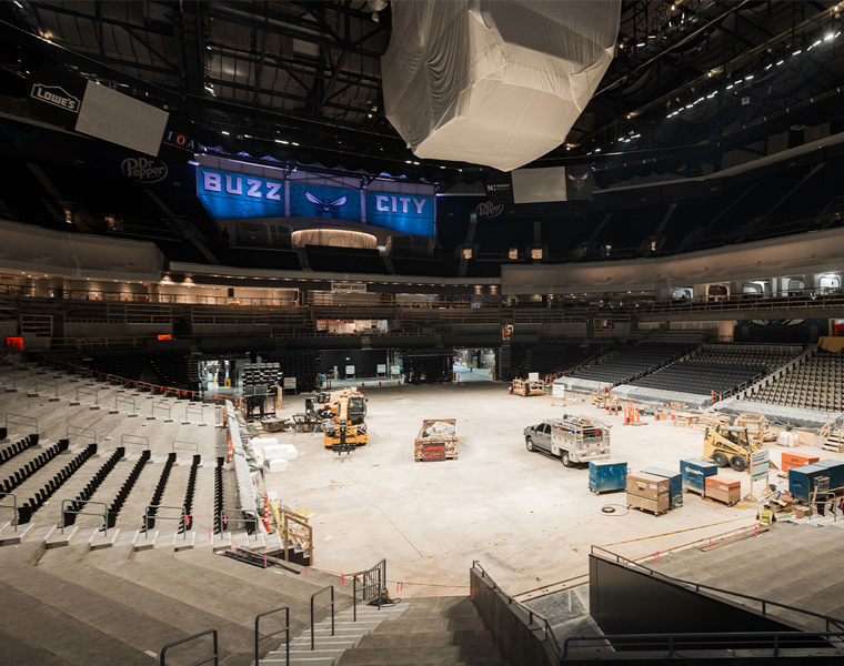 New Spaces Coming To Life In Phase II of Spectrum Center Renovations