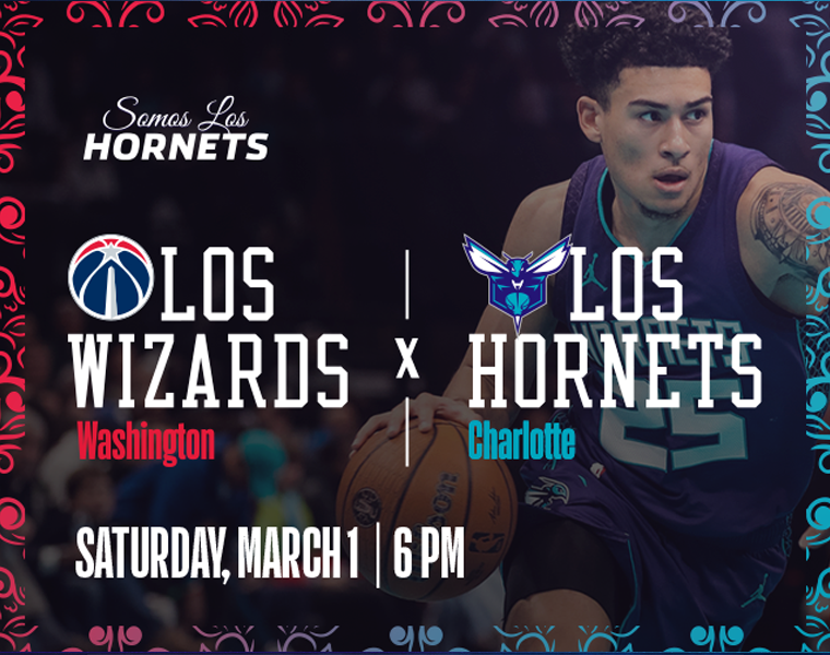 Charlotte Hornets vs Washington Wizards | Spectrum Center Charlotte
